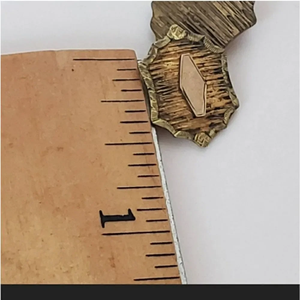 VINTAGE R&F RILEY AND FRENCH Gold Plated Art Deco 1900s Cuff Links
